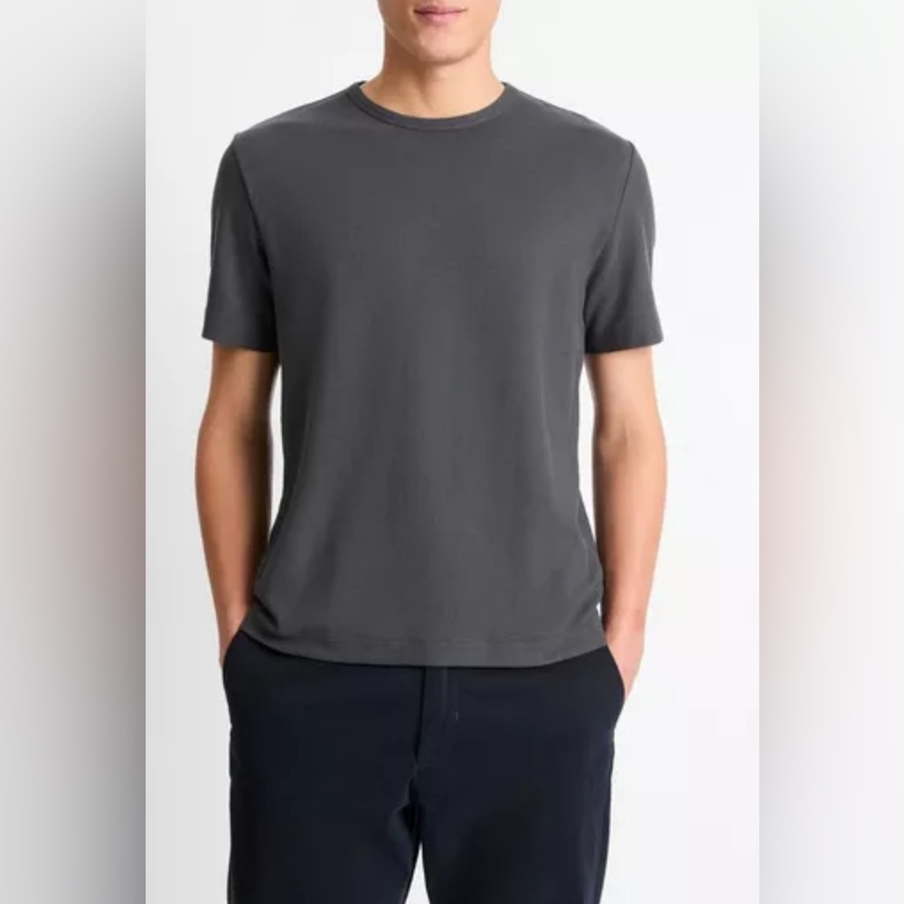 Vince Gunmetal Gray crewneck tee shirt, XS